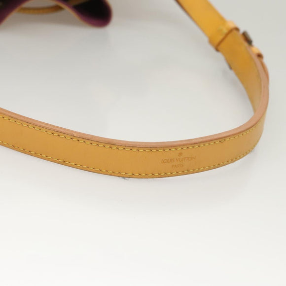 LOUIS VUITTON Epi Petit Noe Shoulder Bag Yellow M44109 LV Auth BD2091