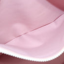 CHANEL COCO Mark Tote Bag Canvas Pink Silver CC Auth BD2095-22