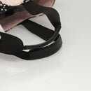 CHANEL COCO Mark Tote Bag Canvas Pink Silver CC Auth BD2095-8