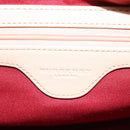 BURBERRY Nova Check Shoulder Bag PVC Beige Auth BD210-11