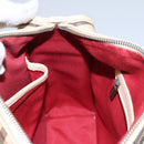 BURBERRY Nova Check Shoulder Bag PVC Beige Auth BD210-21