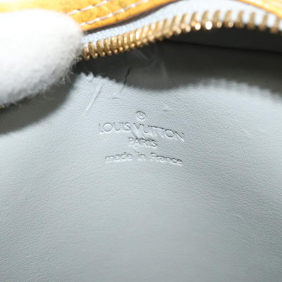 LOUIS VUITTON Monogram Vernis Wooster Shoulder Bag Gris M91036 LV Auth BD2100