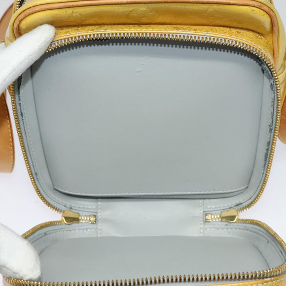 LOUIS VUITTON Monogram Vernis Wooster Shoulder Bag Gris M91036 LV Auth BD2100