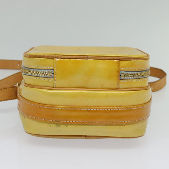 LOUIS VUITTON Monogram Vernis Wooster Shoulder Bag Gris M91036 LV Auth BD2100