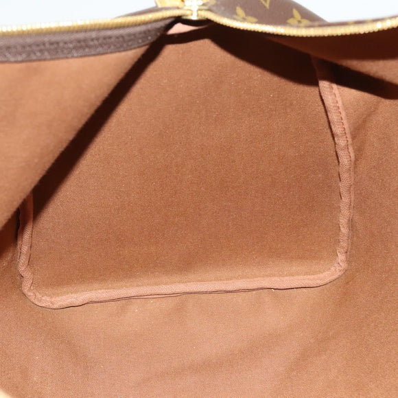 LOUIS VUITTON Monogram Keepall 55 Boston Bag M41424 LV Auth BD2113