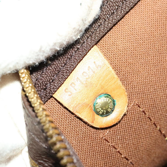 LOUIS VUITTON Monogram Keepall 55 Boston Bag M41424 LV Auth BD2113