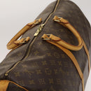 LOUIS VUITTON Monogram Keepall 55 Boston Bag M41424 LV Auth BD2113-6