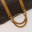 LOUIS VUITTON Monogram Keepall 55 Boston Bag M41424 LV Auth BD2113-7