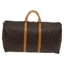 LOUIS VUITTON Monogram Keepall 60 Boston Bag M41422 LV Auth BD2116-2
