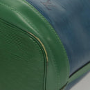LOUIS VUITTON Epi Noe Shoulder Bag Bicolor Green Blue M44044 LV Auth BD2117-15