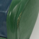 LOUIS VUITTON Epi Noe Shoulder Bag Bicolor Green Blue M44044 LV Auth BD2117-16