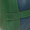 LOUIS VUITTON Epi Noe Shoulder Bag Bicolor Green Blue M44044 LV Auth BD2117-18