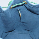 LOUIS VUITTON Epi Noe Shoulder Bag Bicolor Green Blue M44044 LV Auth BD2117-20