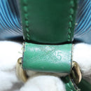 LOUIS VUITTON Epi Noe Shoulder Bag Bicolor Green Blue M44044 LV Auth BD2117-12