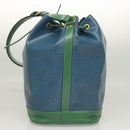 LOUIS VUITTON Epi Noe Shoulder Bag Bicolor Green Blue M44044 LV Auth BD2117-3