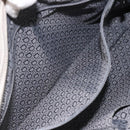 Salvatore Ferragamo Gancini Shoulder Bag Leather White Silver Auth BD2130-21