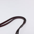 BURBERRY Nova Check Hand Bag Canvas Beige Silver Auth BD2133-8