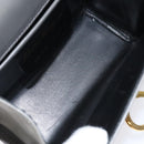 Salvatore Ferragamo Shoulder Bag Leather Gray Gold Auth BD2145-17