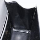 Salvatore Ferragamo Shoulder Bag Leather Gray Gold Auth BD2145-18