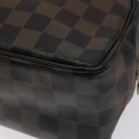 LOUIS VUITTON Damier Ebene Trousse Toilette 25 Clutch Bag N47624 LV Auth BD2155