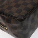 LOUIS VUITTON Damier Ebene Trousse Toilette 25 Clutch Bag N47624 LV Auth BD2155-16