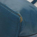 LOUIS VUITTON Epi Petit Noe Shoulder Bag Blue M44105 LV Auth BD2156-17