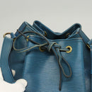 LOUIS VUITTON Epi Petit Noe Shoulder Bag Blue M44105 LV Auth BD2156-9