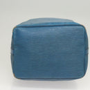 LOUIS VUITTON Epi Petit Noe Shoulder Bag Blue M44105 LV Auth BD2156-5