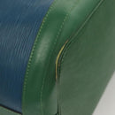 LOUIS VUITTON Epi Noe Shoulder Bag Bicolor Green Blue M44044 LV Auth BD2157-15