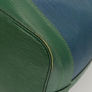LOUIS VUITTON Epi Noe Shoulder Bag Bicolor Green Blue M44044 LV Auth BD2157-16