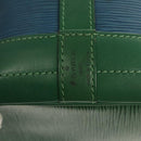 LOUIS VUITTON Epi Noe Shoulder Bag Bicolor Green Blue M44044 LV Auth BD2157-17