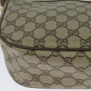 GUCCI GG Supreme Web Sherry Line Shoulder Bag PVC Beige 56 02 032 Auth BD2176-12
