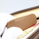 GUCCI GG Supreme Web Sherry Line Shoulder Bag PVC Beige 56 02 032 Auth BD2176-21