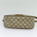 GUCCI GG Supreme Web Sherry Line Shoulder Bag PVC Beige 56 02 032 Auth BD2176-9