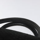 BALLY Quilted Hand Bag Leather Black Gold Auth BD2177-8