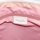 Christian Dior Trotter Canvas Tote Bag Pink Silver Auth BD2179-14