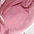 Christian Dior Trotter Canvas Tote Bag Pink Silver Auth BD2179-15