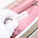 Christian Dior Trotter Canvas Tote Bag Pink Silver Auth BD2179-20