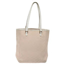 Christian Dior Trotter Canvas Tote Bag Pink Silver Auth BD2179-3