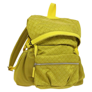 BOTTEGA VENETA Backpack Nylon Yellow Auth BD2181
