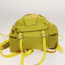 BOTTEGA VENETA Backpack Nylon Yellow Auth BD2181-11