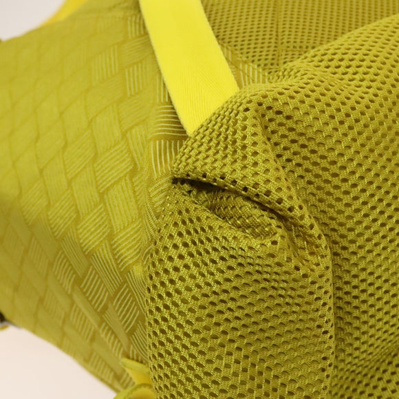 BOTTEGA VENETA Backpack Nylon Yellow Auth BD2181