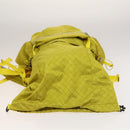 BOTTEGA VENETA Backpack Nylon Yellow Auth BD2181-21