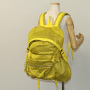 BOTTEGA VENETA Backpack Nylon Yellow Auth BD2181-27