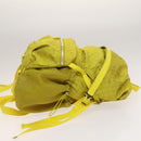 BOTTEGA VENETA Backpack Nylon Yellow Auth BD2181-4