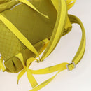BOTTEGA VENETA Backpack Nylon Yellow Auth BD2181-9