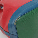 LOUIS VUITTON Epi Toriko Color Noe Bag Red Blue Green M44084 LV Auth BD2182-15