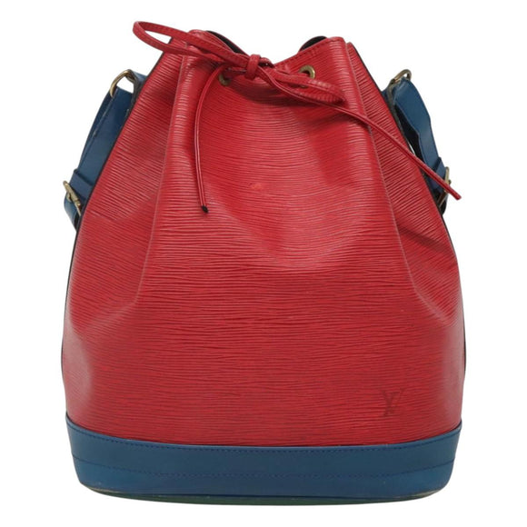 LOUIS VUITTON Epi Toriko Color Noe Bag Red Blue Green M44084 LV Auth BD2182