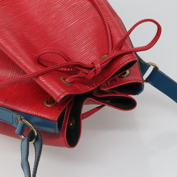 LOUIS VUITTON Epi Toriko Color Noe Bag Red Blue Green M44084 LV Auth BD2182