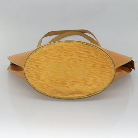 LOUIS VUITTON Epi Saint Jacques Shopping Shoulder Bag Yellow M52269 Auth BD2186